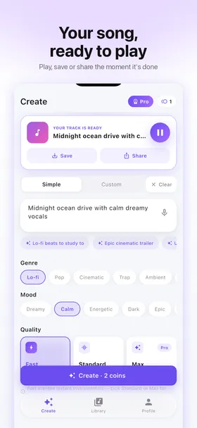 Text to Music AI Generator screenshot 3