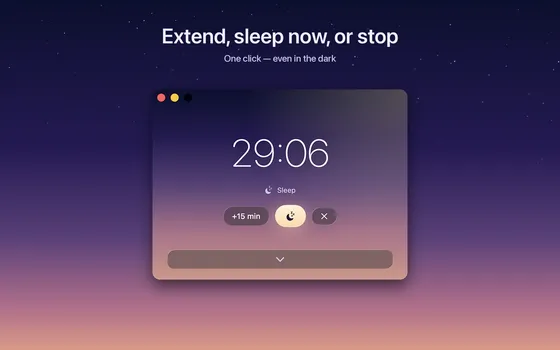 Sleep Timer: Menu Bar & Widget screenshot 3